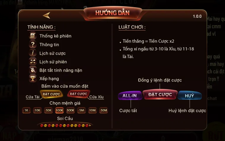 Tài Xỉu Livestream Tại ManClub Đỉnh Cao Chinh Phục Những Chiến Thắng Vang Dội Nhất Thế Giới